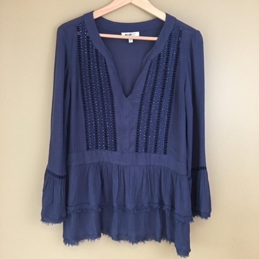 William Rast Fiona Top Navy - Picture 2 of 8